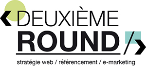 Deuxième Round – Logo Deuxième Round - Mathieu Garnier - SEO - Stratégie Web-Logo